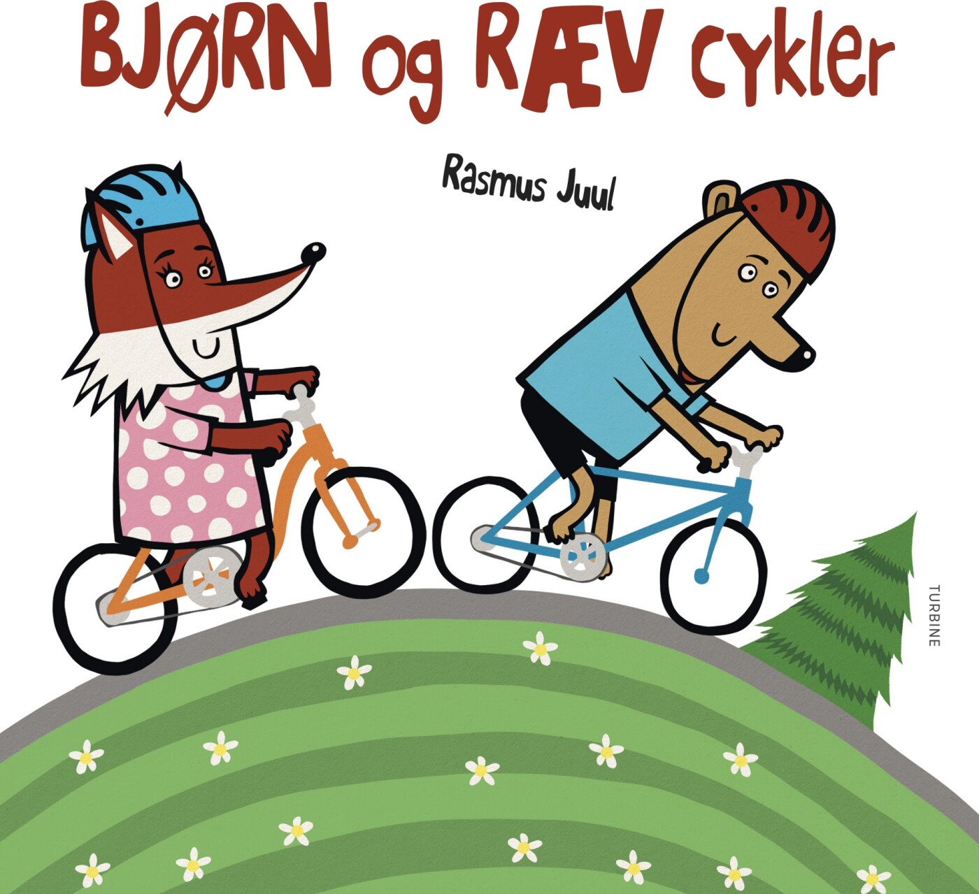 Bjørn Og Ræv Cykler - Rasmus Juul - Bog
