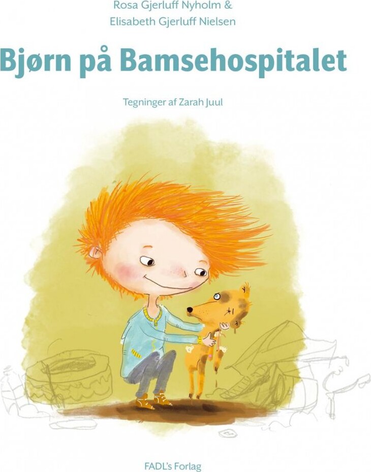 Bjørn På Bamsehospitalet - Rosa Gjerluff Nyholm - Bog