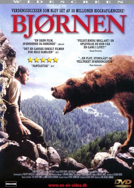 Bjørnen / The Bear - 1988 - DVD - Film