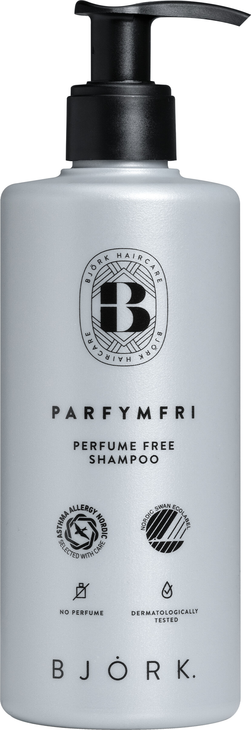Björk - Parfymfri Perfume Free Shampoo - 300 Ml - Björk Haircare