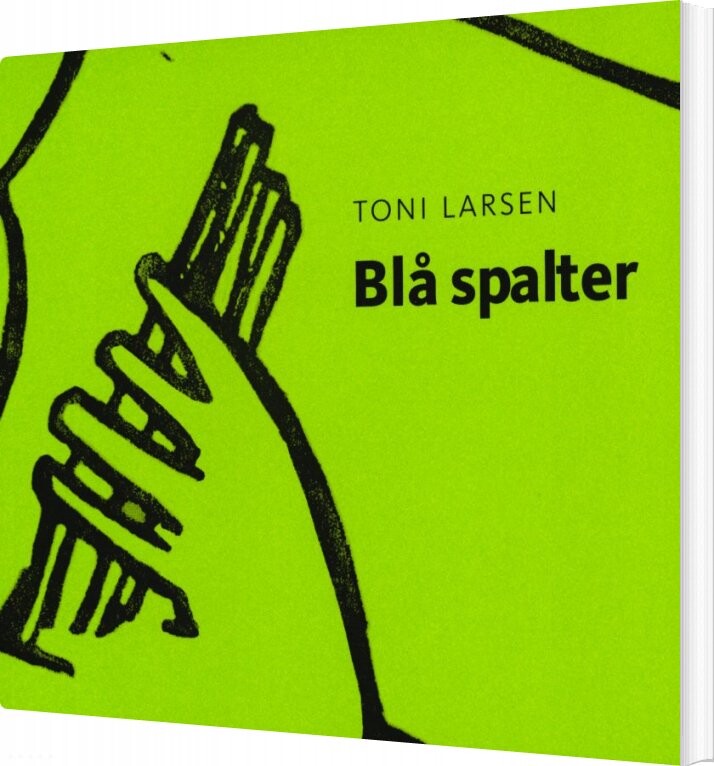 Billede af Blå Spalter - Toni Larsen - Bog