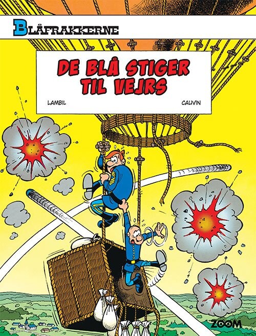 Blåfrakkerne: De Blå Stiger Til Vejrs - Raoul Cauvin - Tegneserie