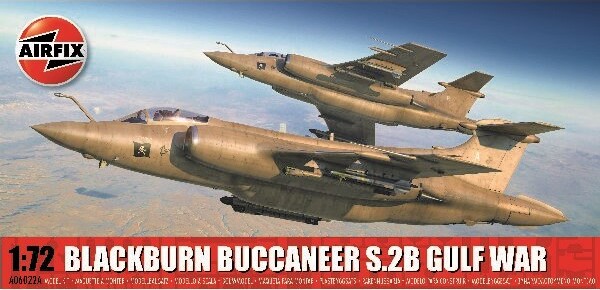 Se Airfix - Blackburn Buccaneer S.2b Gulf War - 1:72 - A06022a hos Gucca.dk