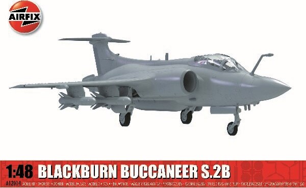 Airfix - Blackburn Buccaneer S.2 Raf Byggesæt - 1:48 - A12014