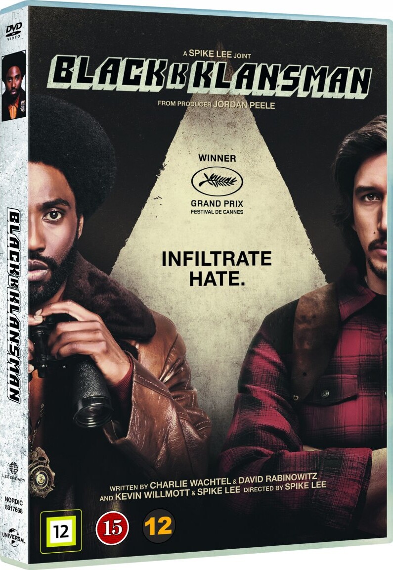 Blackkklansman - DVD - Film