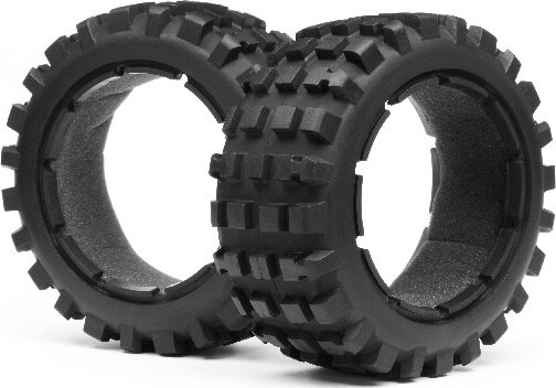 Billede af Blackout Xb Tyre Set (front) Pr - Mv24172 - Maverick Rc