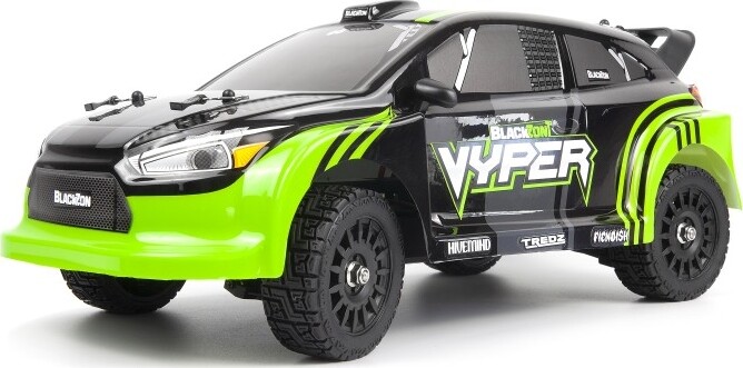 Blackzon - Vyper Rx 4wd R/c Car - Samlet - Grøn - 1:16 - 540281