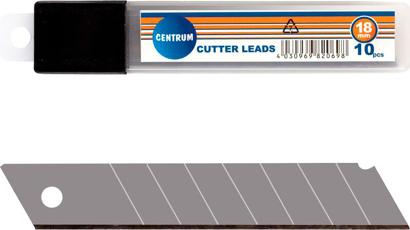 Blade Til Hobbykniv - 10 Stk 18 Mm - Centrum