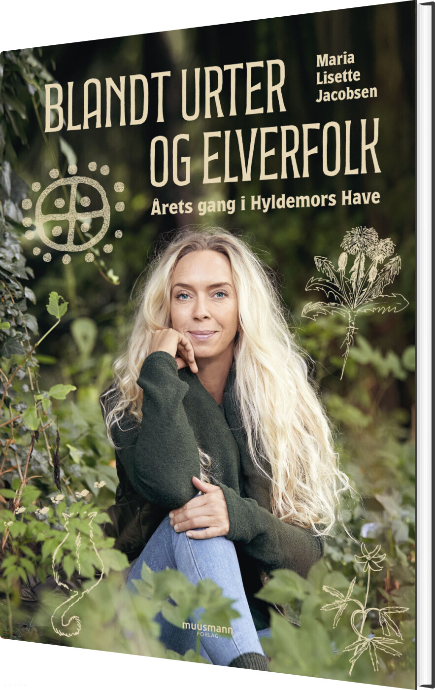 Blandt Urter Og Elverfolk - Maria Lisette Jacobsen - Bog