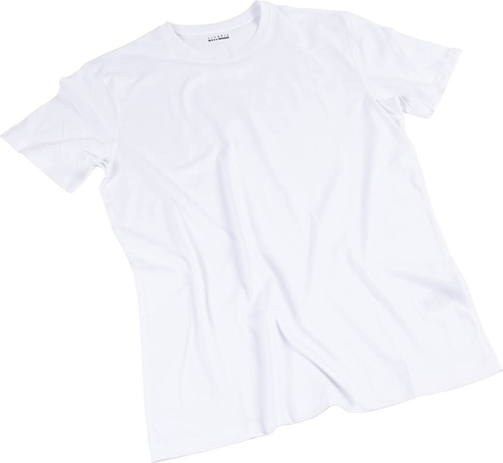 Blank T-shirt Til Maling - B 52 Cm - Str. Medium - Rund Hals - Hvid - 1 Stk. billede