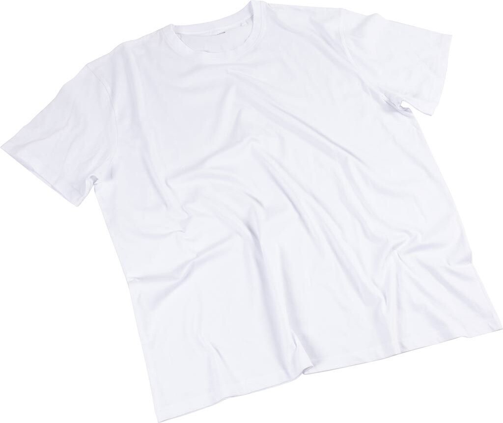 Blank T-shirt Til Maling - B 60 Cm - Str. Xx-large - Rund Hals - Hvid