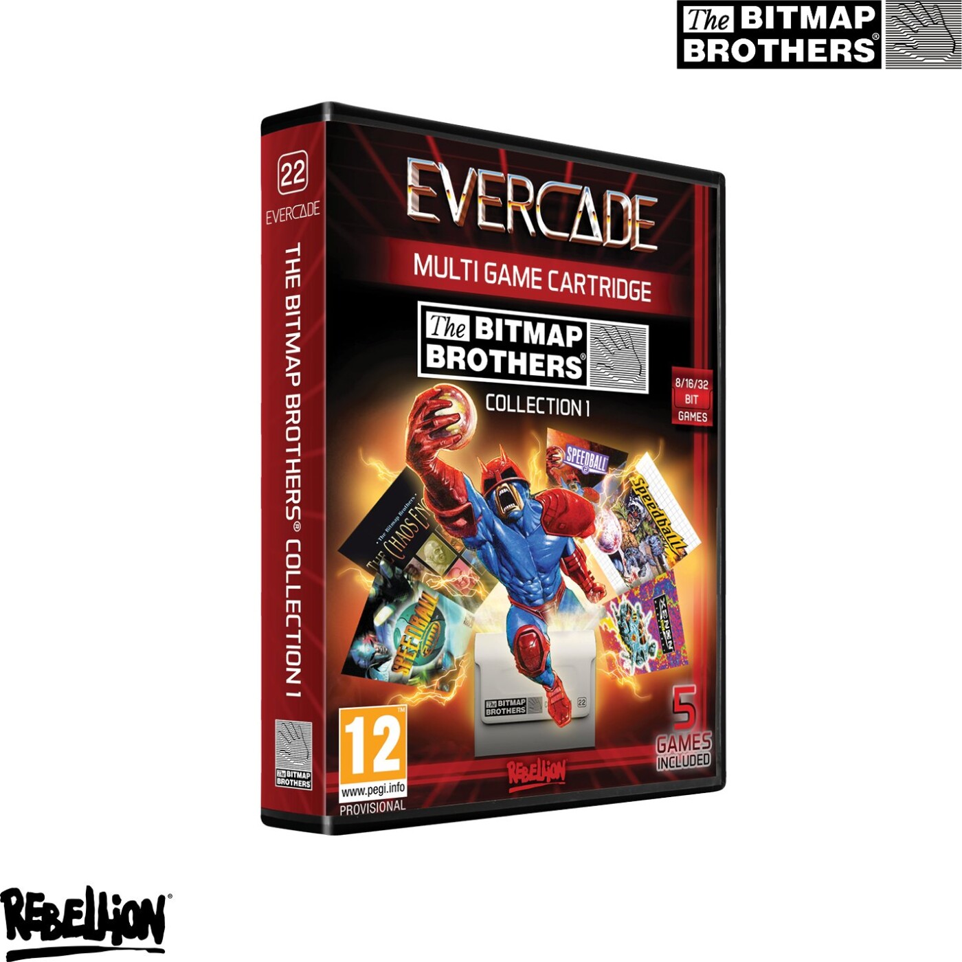 Evercade Multi Game Cartridge - The Bitmap Brothers Collection 1