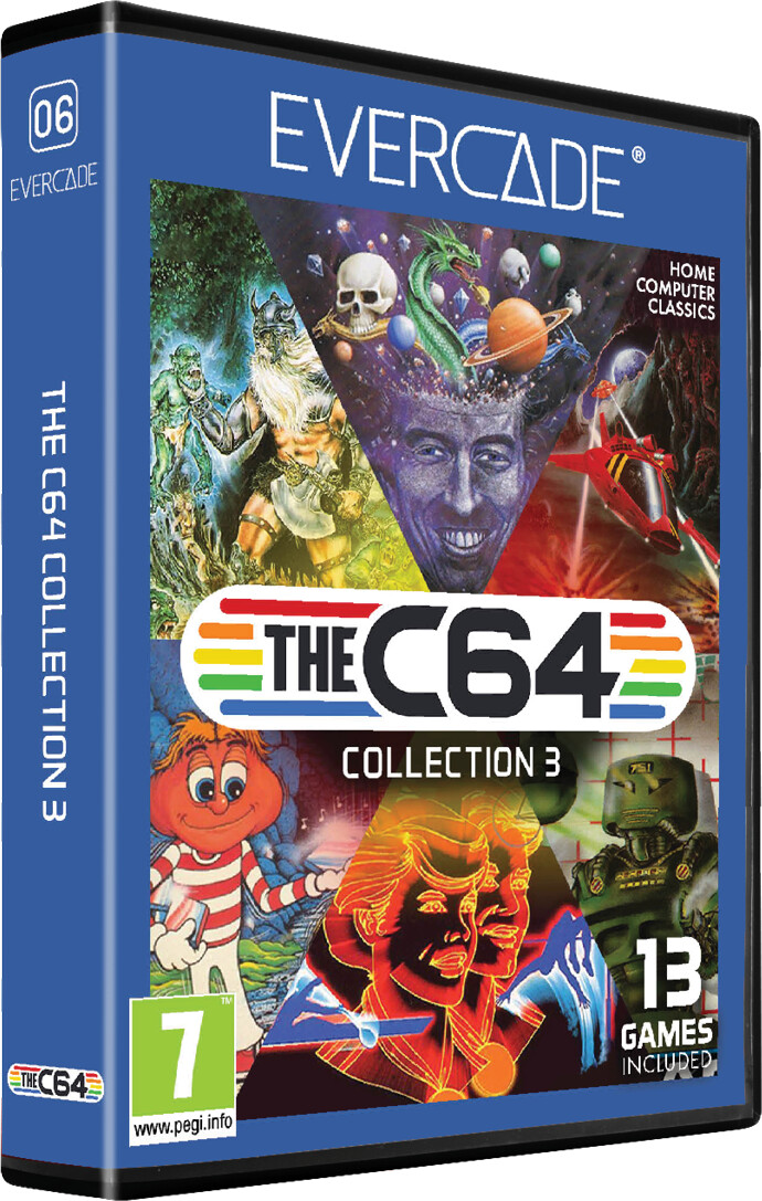 Blaze Evercade C64 Collection 3 - BLAZE TAB Plus