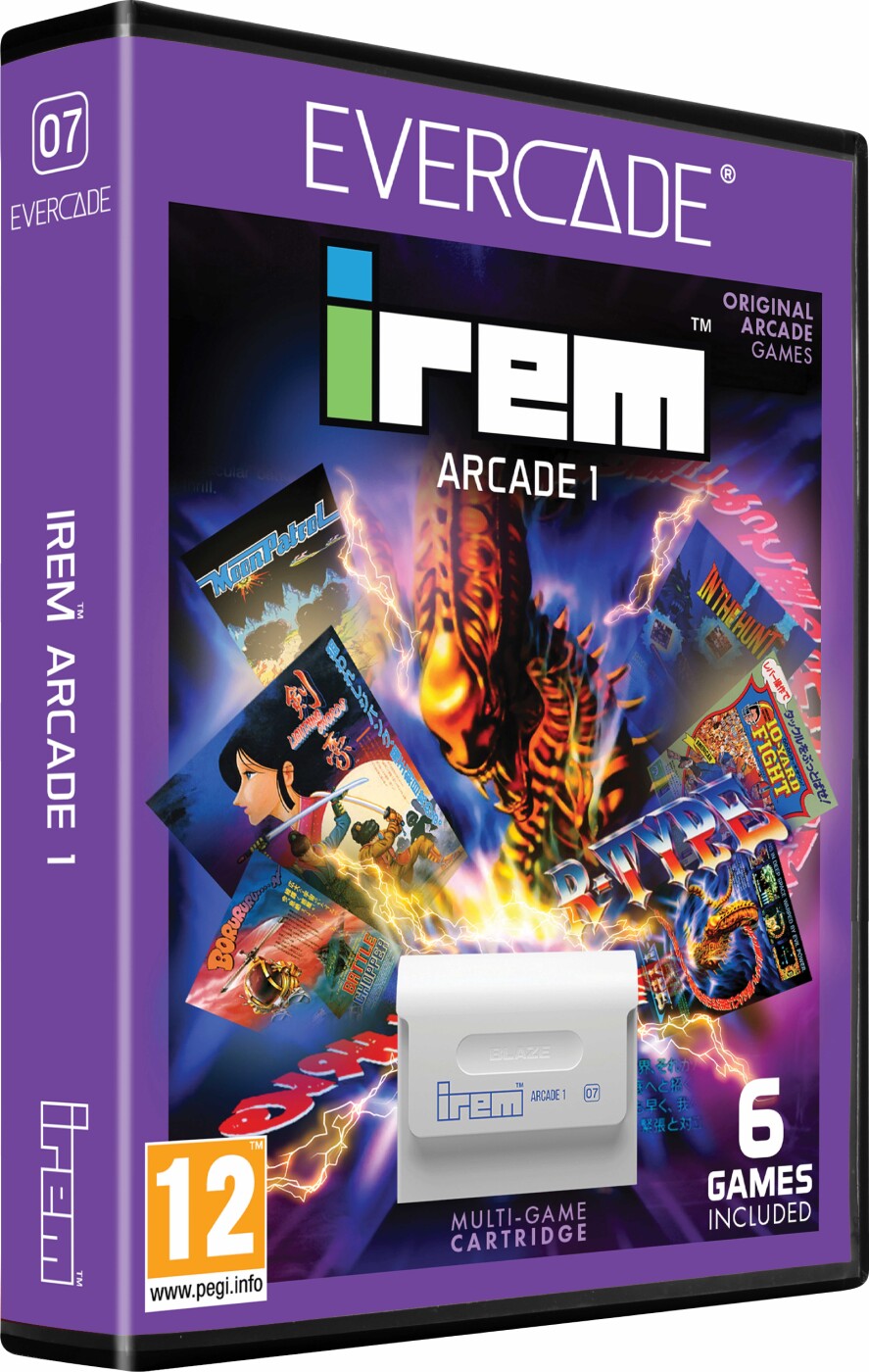 Blaze Evercade Irem Arcade Collection 1 - BLAZE TAB Plus