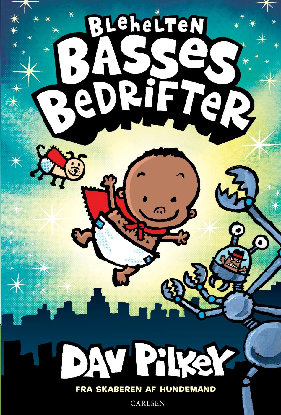 Blehelten Basses Bedrifter 1 - Dav Pilkey - Bog