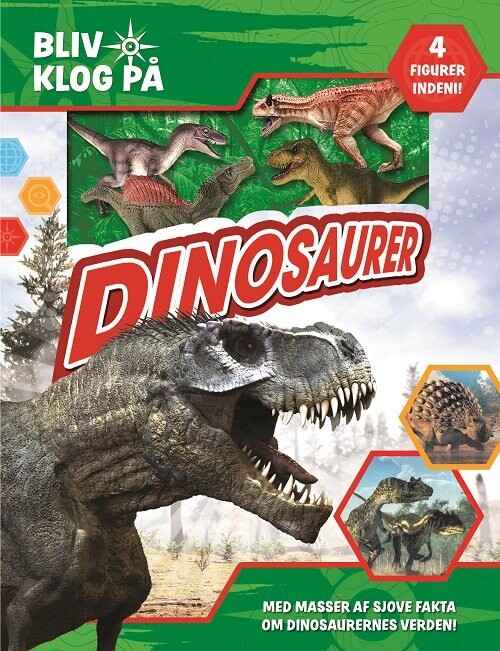 Se Bliv Klog På Dinosaur - Diverse - Bog hos Gucca.dk