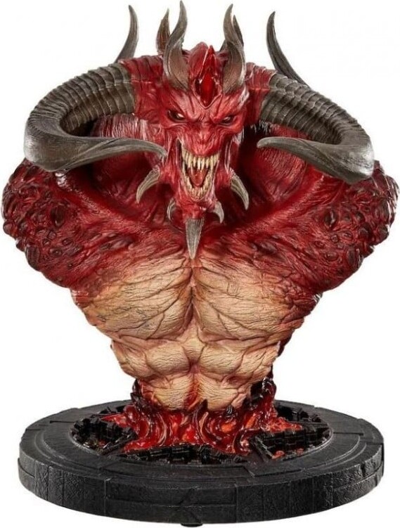 Diablo Ii Statuette - Lord Of Terror - 20th Anniversary - Blizzard - 25 Cm