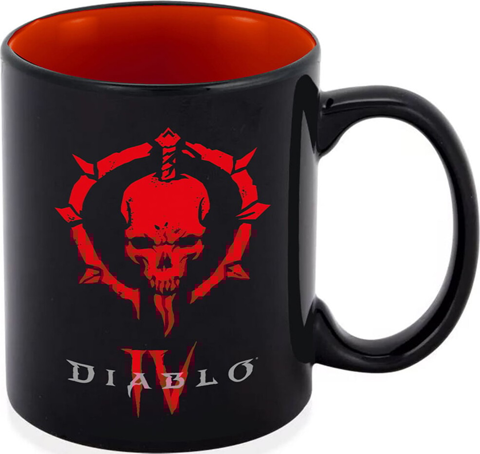 Blizzard - Mug Diablo Iv: Necromancer Sigil With Gift Packaging