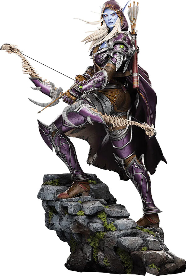 World Of Warcraft Statuette - Sylvanas - Premium - Blizzard - 46 Cm