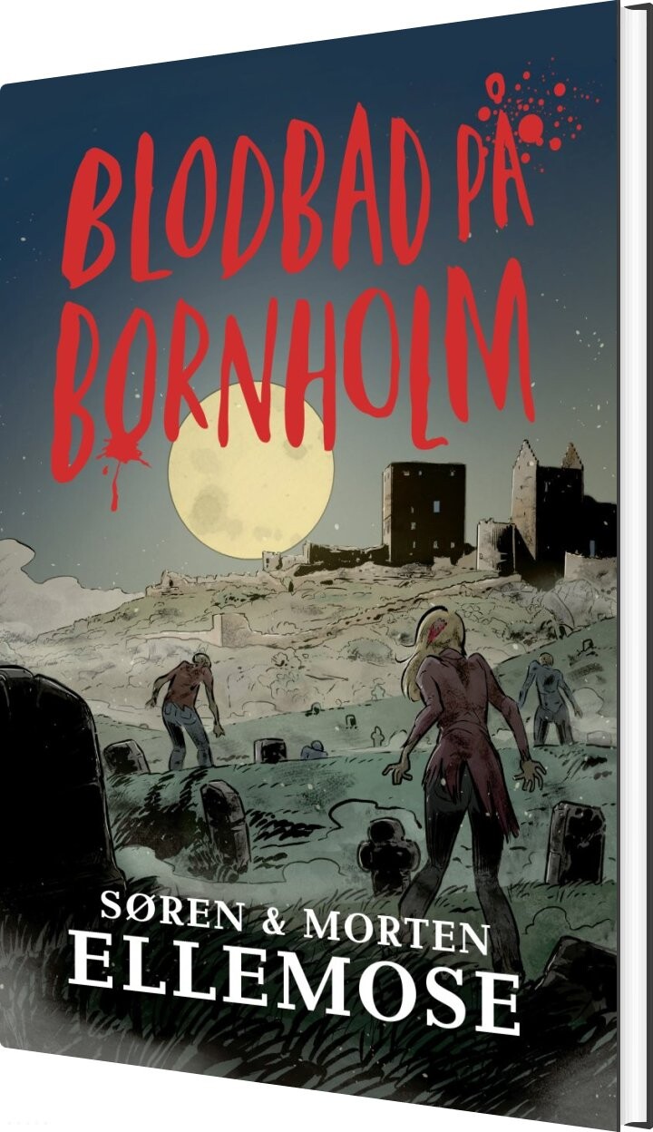 Billede af Blodbad På Bornholm - Søren Ellemose - Bog