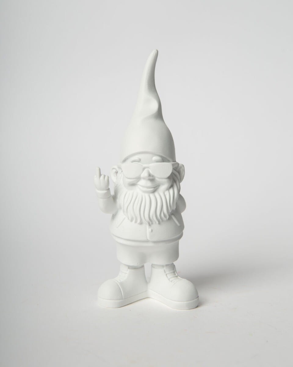 Blogo - Figur Nano Finger - White - Small - Hvid