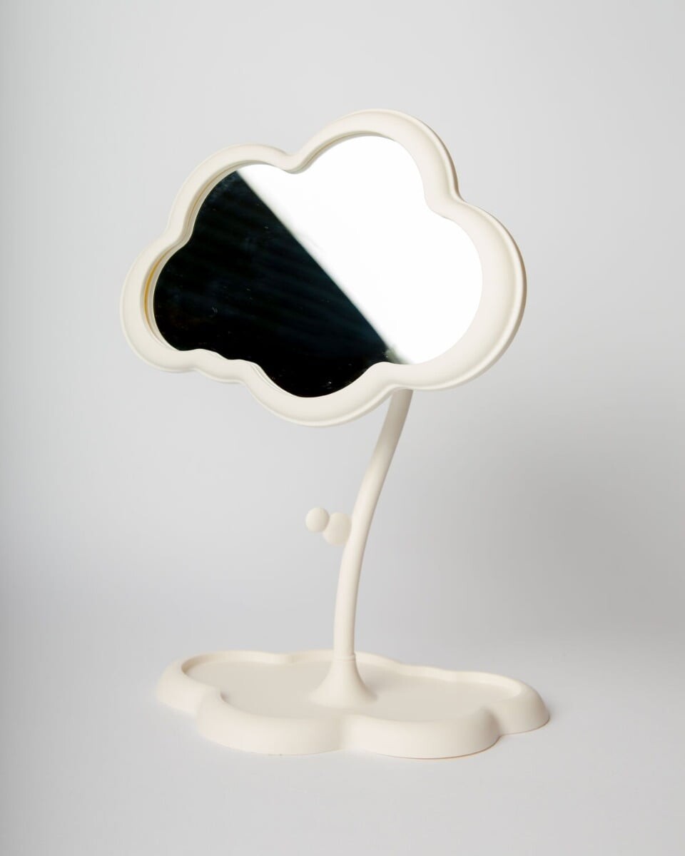 Blogo Smart - Makeup Spejl - Cloud - White