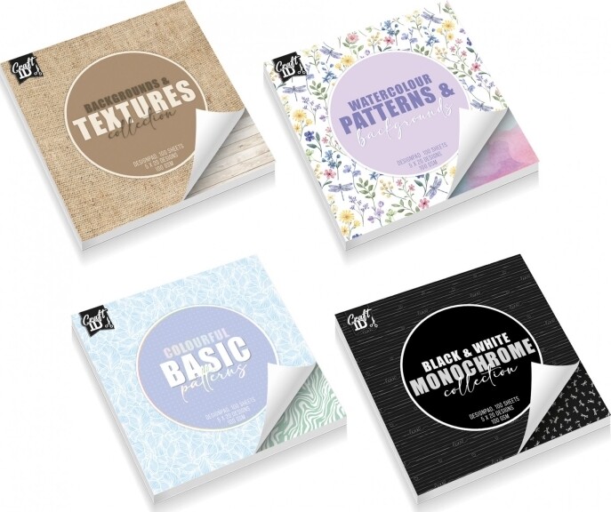 Blok Design 10x10 Cm - 100 Ark - 100 G -