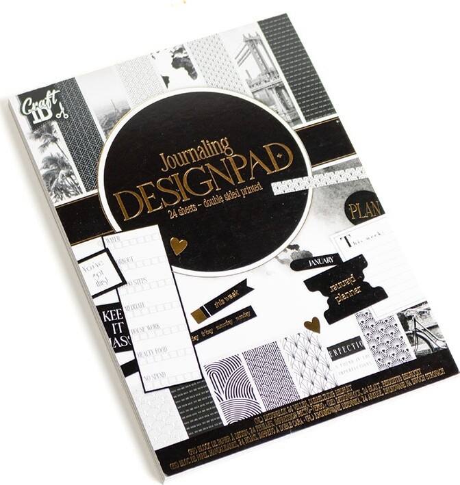 Blok Design A5 24 Ark Black