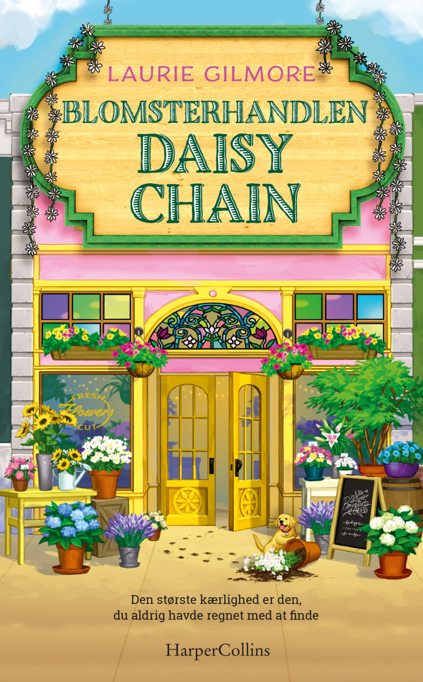 Blomsterhandlen Daisy Chain - Laurie Gilmore - Bog