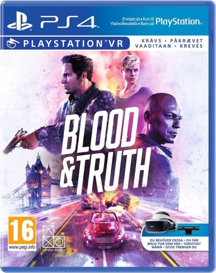 Blood & Truth - Psvr - Nordisk - PS4