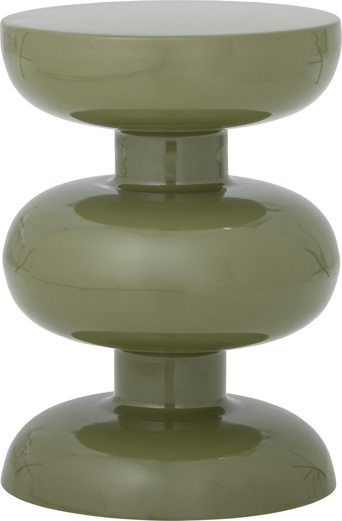 Bloomingville - Alba Sidebord - Rundt - Grøn - Metal