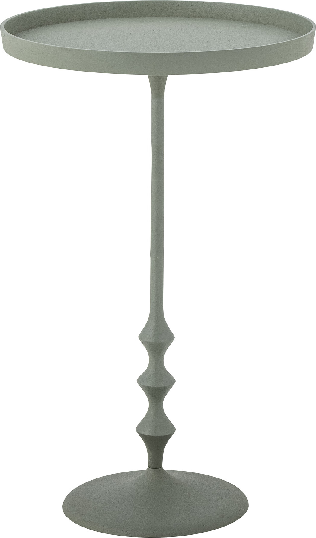 Bloomingville - Anjou Sidebord - Grøn - Aluminium - Rundt