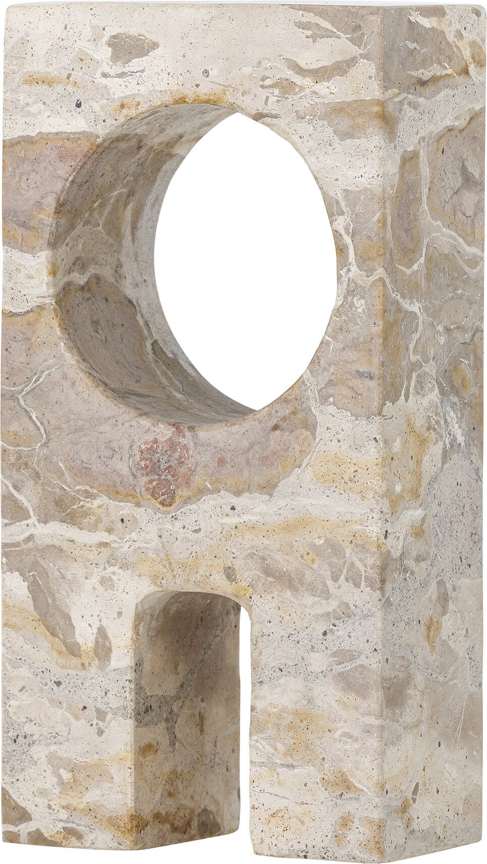 Bloomingville - Aoxi Skulptur Dekoration - Marmor - 10x20x5 Cm