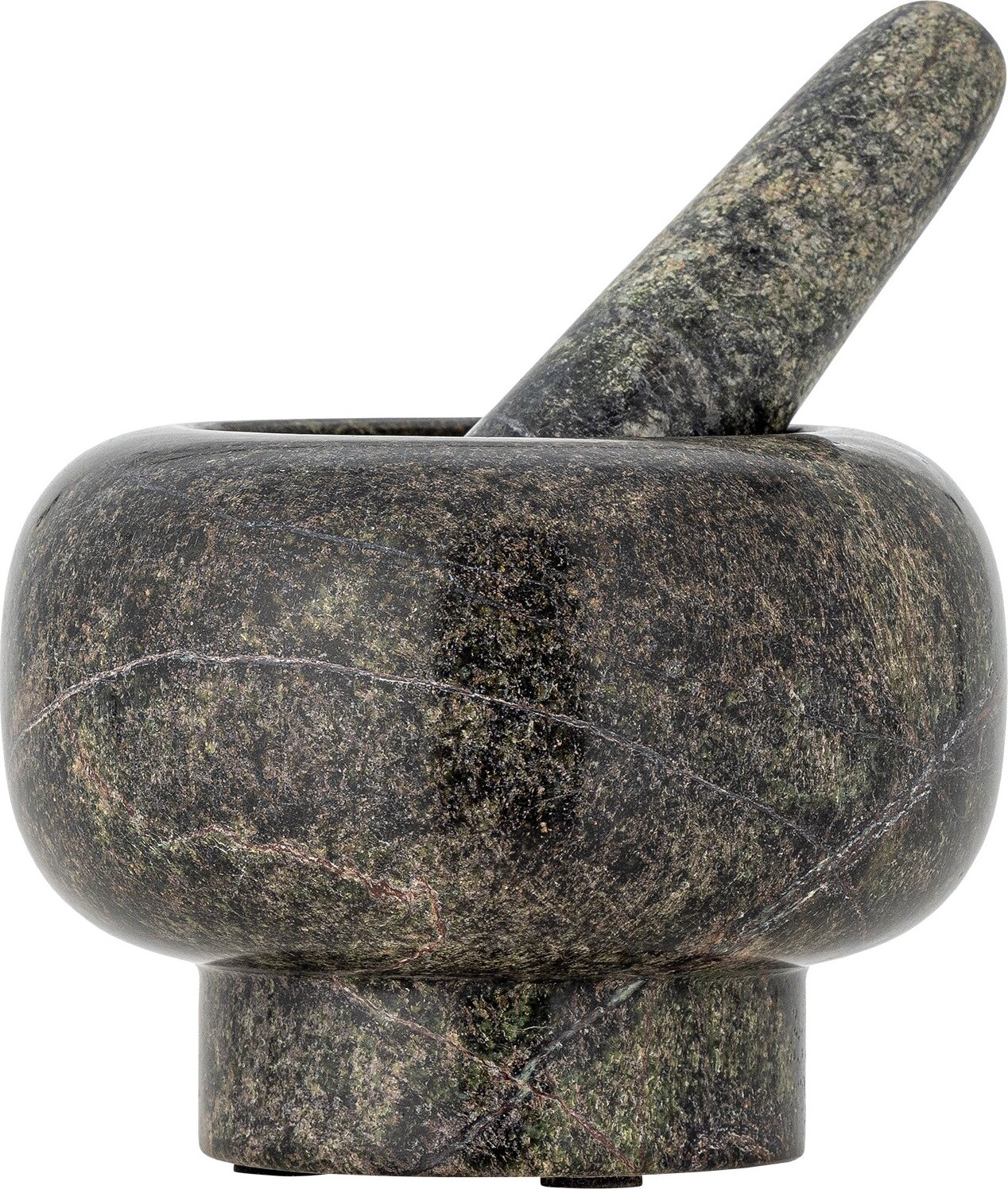 Bloomingville - Morter - Arazo - Grøn - Marmor