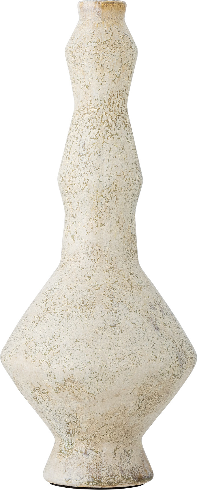 Bloomingville - Bancroft Lysestage, Hvid, Terrakotta, D13,5xH33 cm