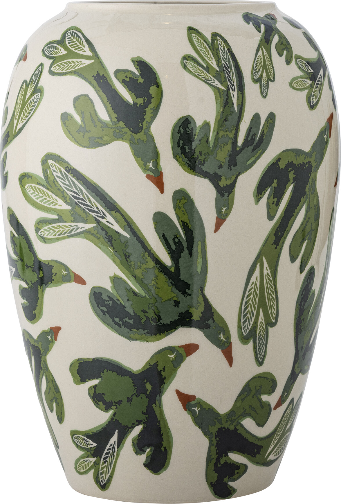Bloomingville - Birdliva Vase - Multifarvet - Stentøj - H 33 Cm
