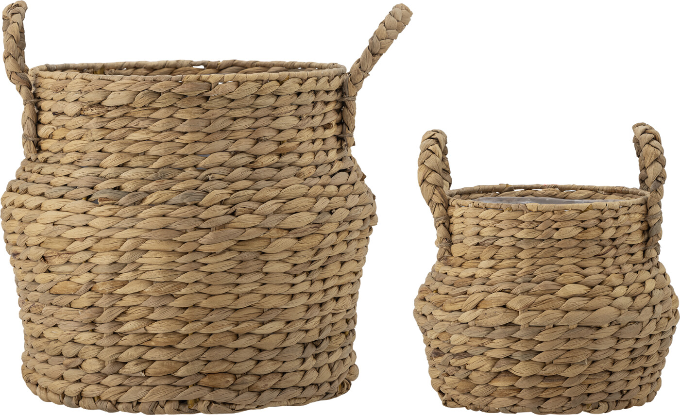 Bloomingville - Bjorn Fletkurve - ø 26-37 Cm - Vandhyacint - 2 Stk.