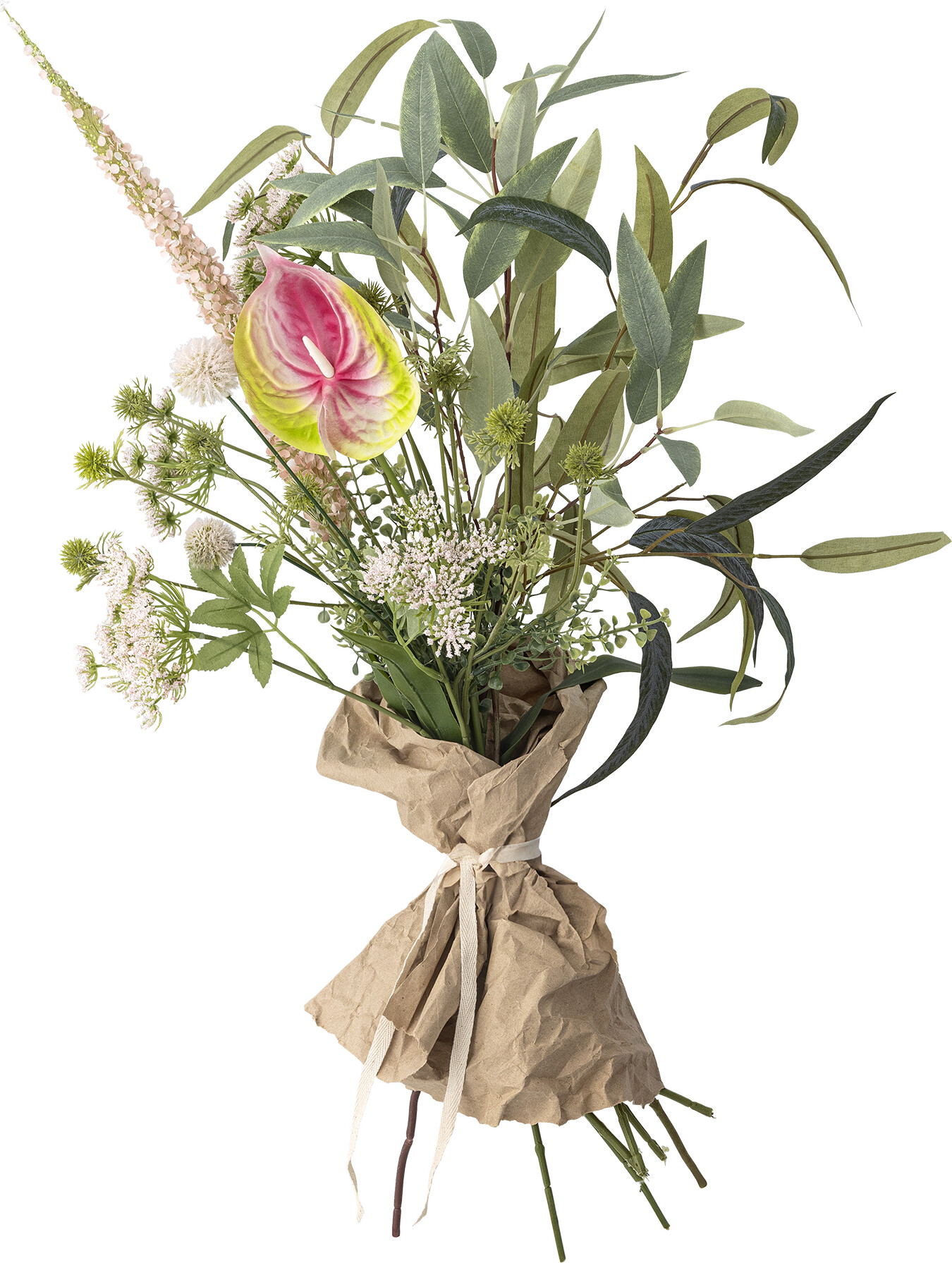 Bloomingville - Blush Kunstig Blomster Buket - Rosa - H 80 Cm