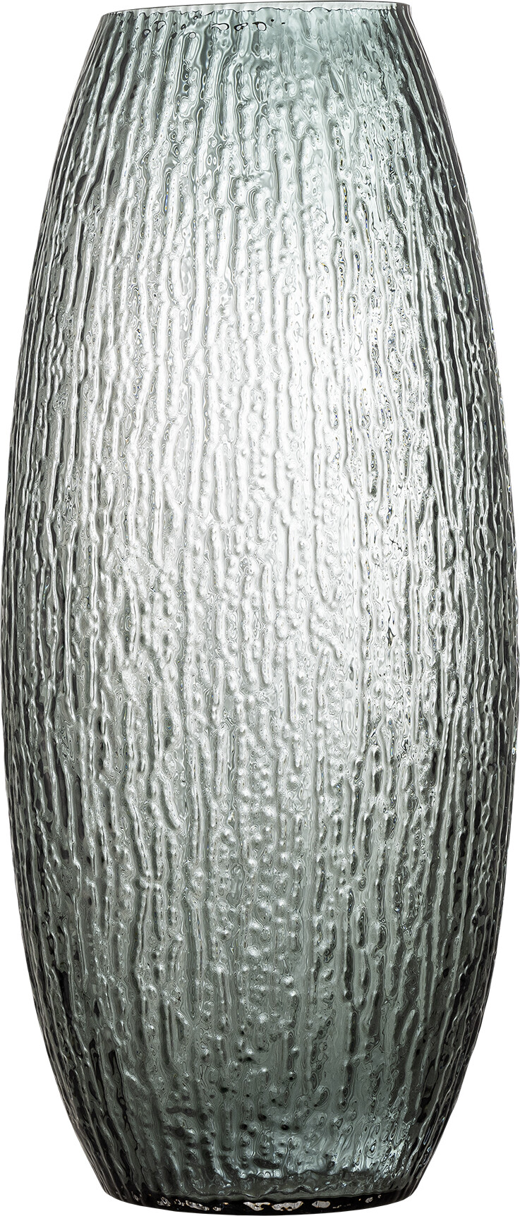 Bloomingville Vase - Brock - Grå - Glas - 50 Cm