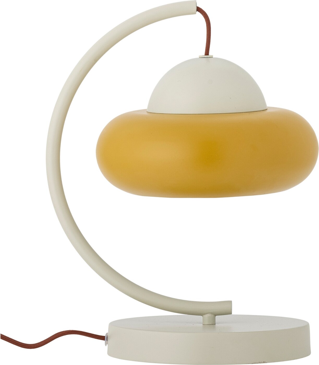 Bloomingville - Bubble Bordlampe - Natur - Metal - E14 - H34,5 Cm