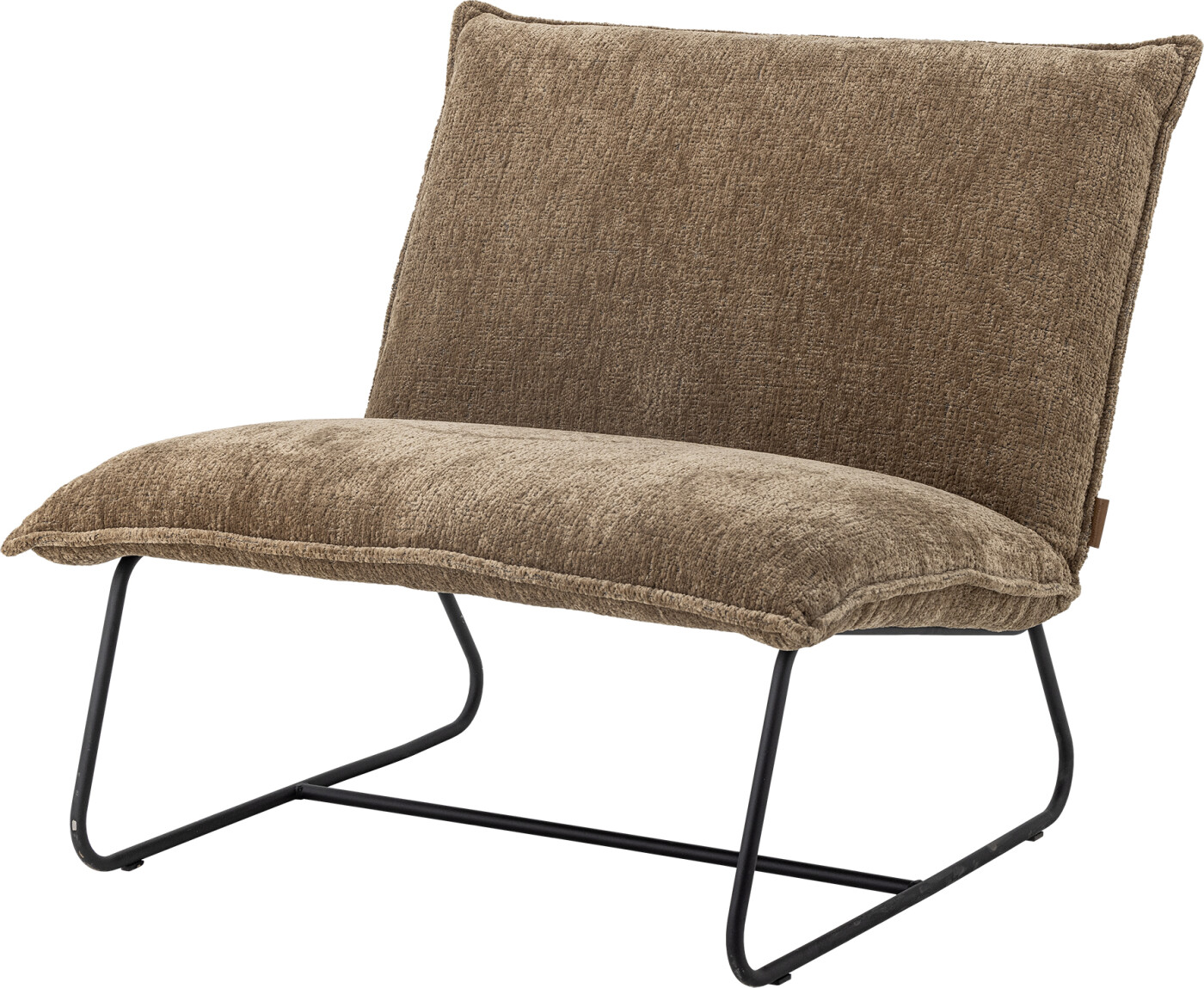 Bloomingville - Cape Loungestol, Brun, Genanvendt Polyester, L90xH80xW87 cm