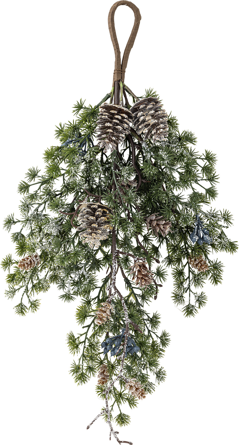 Bloomingville - Cedar Deko, Grøn, Kunstige Blomster - L46 Ã H8 Ã B23 cm