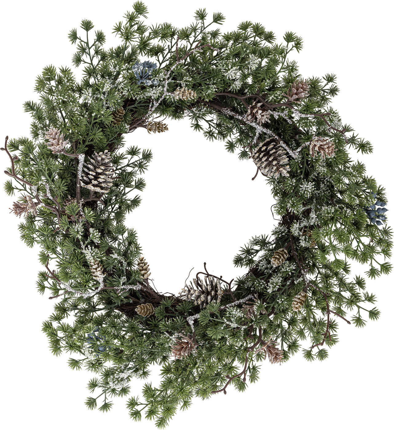 Bloomingville Julepynt - Cedar Krans - Grøn - Kunstig