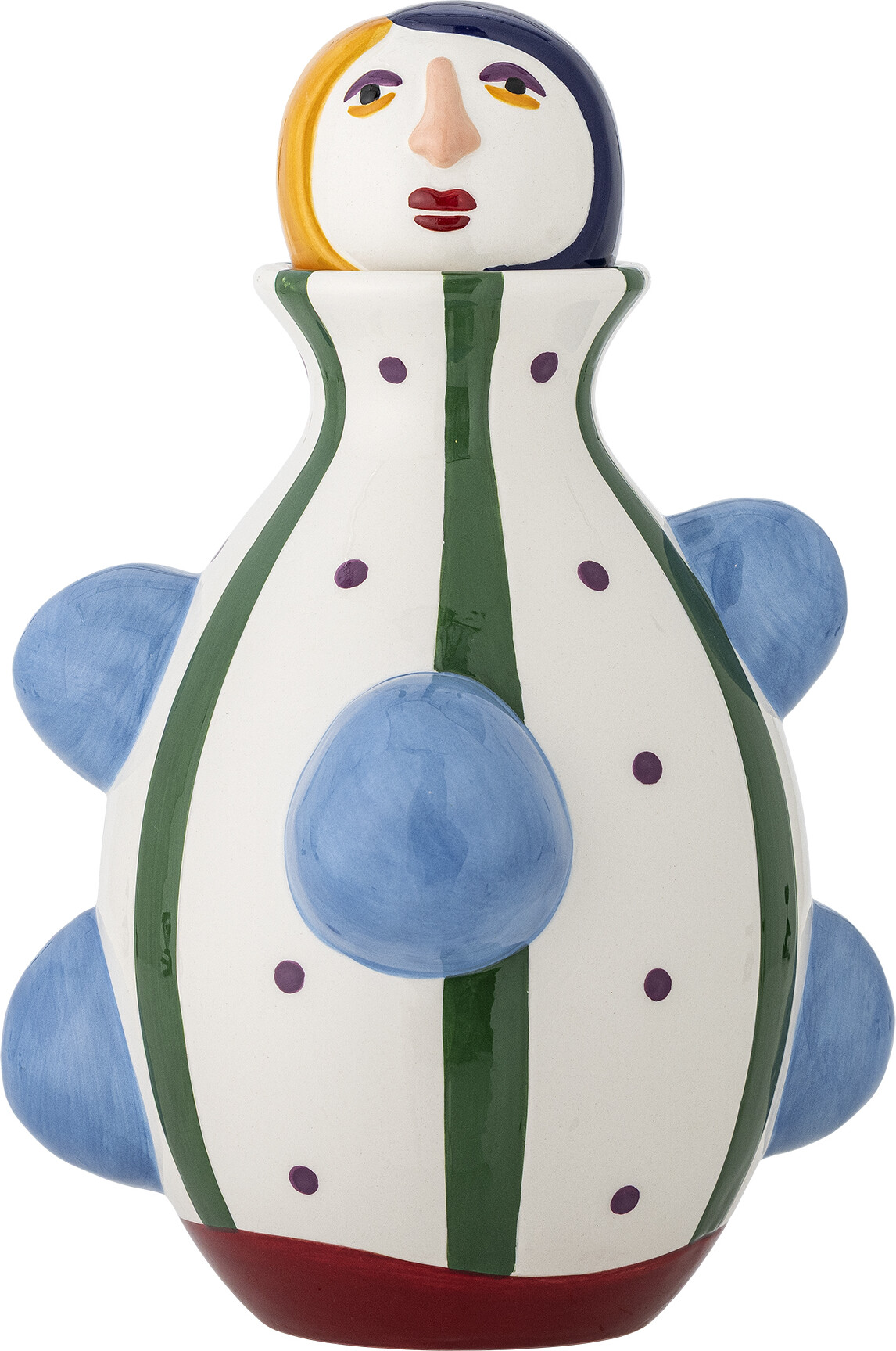 Bloomingville - Conneli Vase - Multifarvet - Keramik