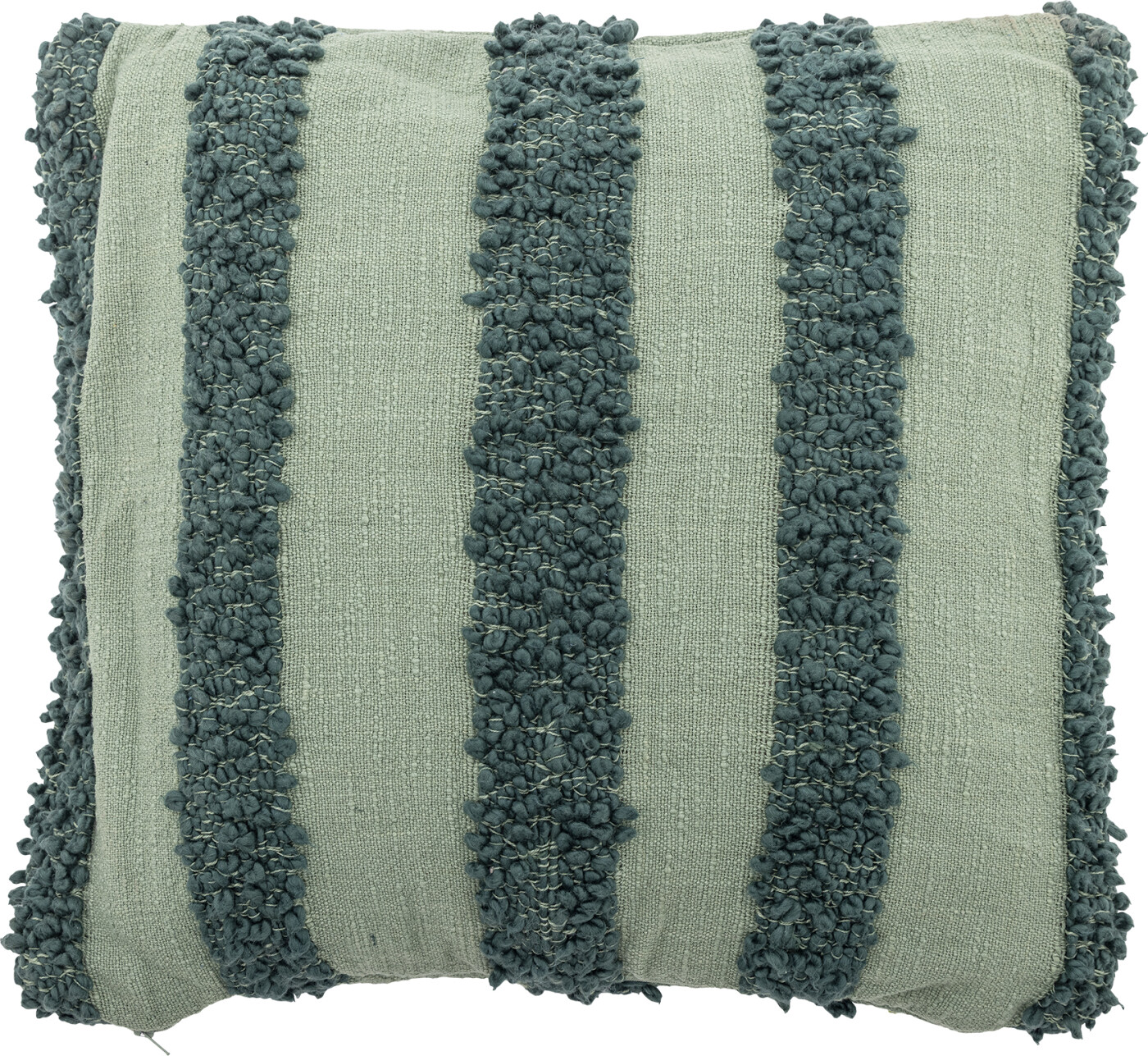 Bloomingville - Cory Pyntepude - Grøn - Bomuld Oeko-tex