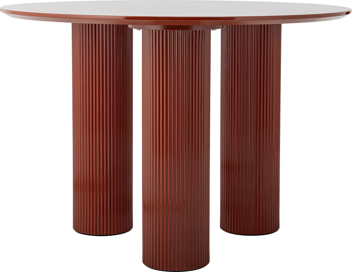 Bloomingville - Della Spisebord, Rød, FSC®100%, MDF, D110xH75 cm