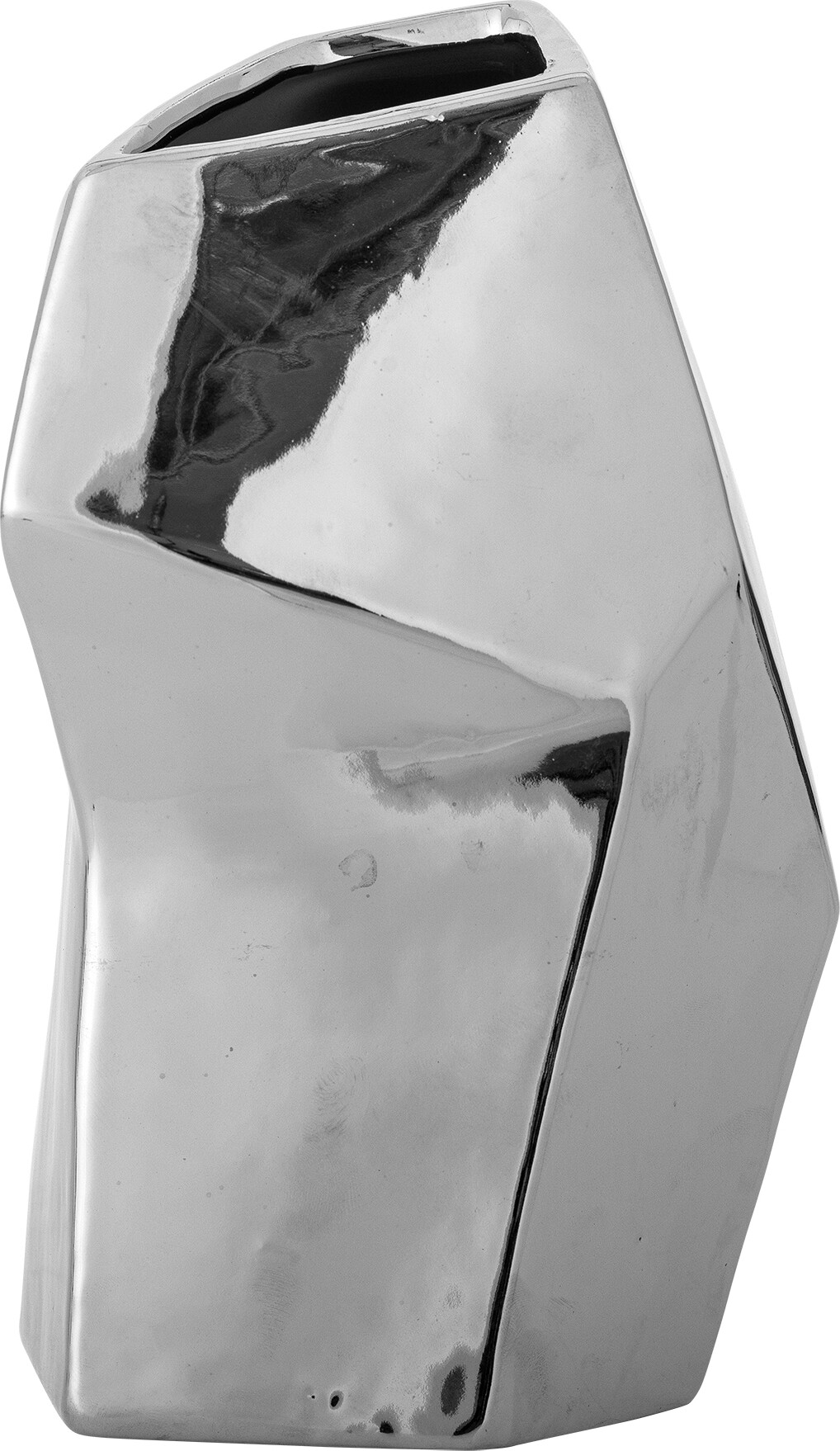 Bloomingville - Dimona Vase - Sølv - Stentøj