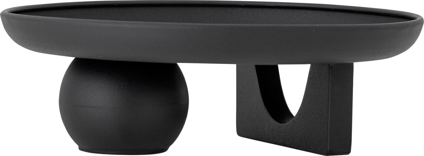 Bloomingville - Dustin Fad Til Dekoration - Sort - Jern Metal
