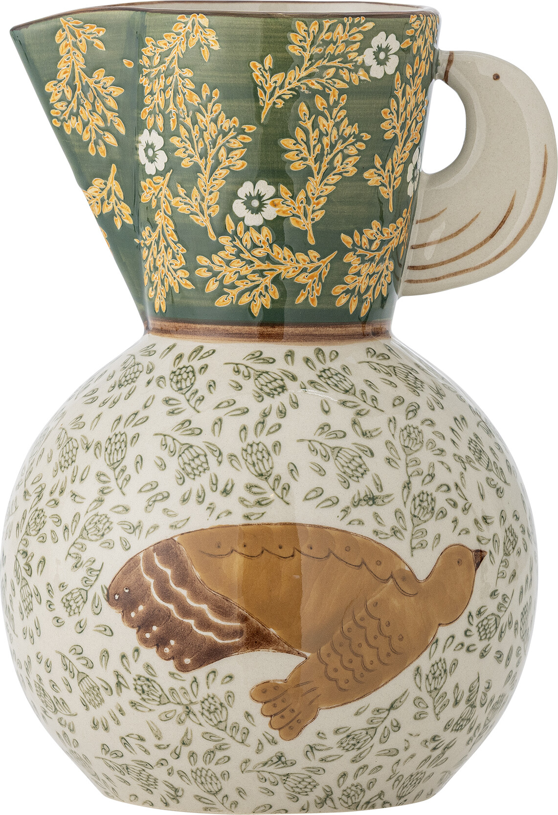 Bloomingville - Kande Hezha - Grøn - Stentøj - 1510 Ml