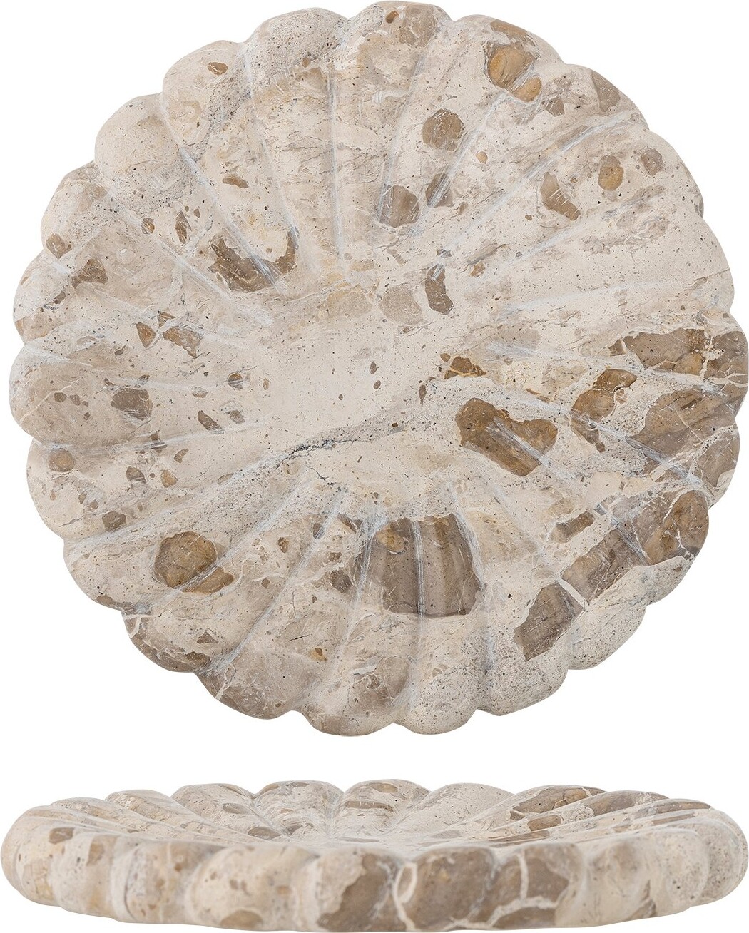 Bloomingville Fad - Marlie - Natur - Marmor - 22,5x2,5 Cm